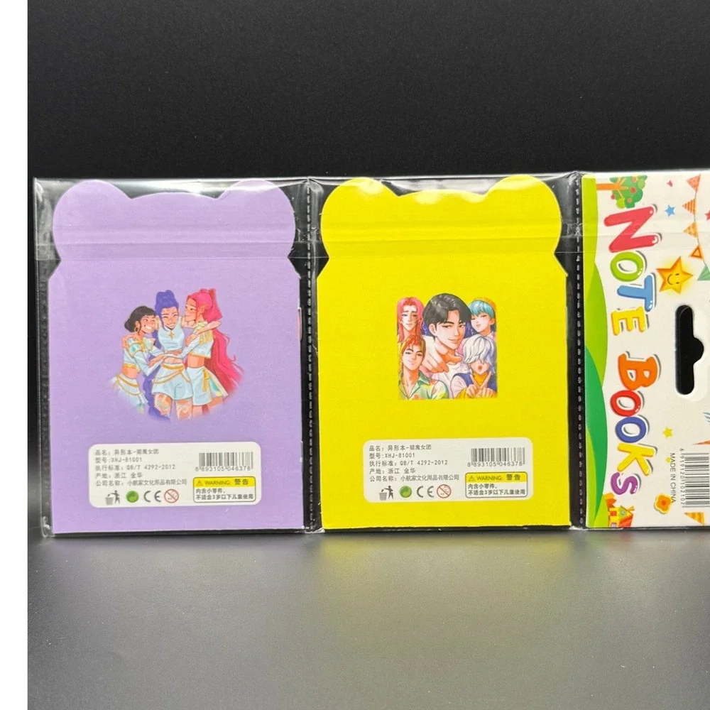 Cute Bear Shaped Demon Hunters Notebook‎ Set